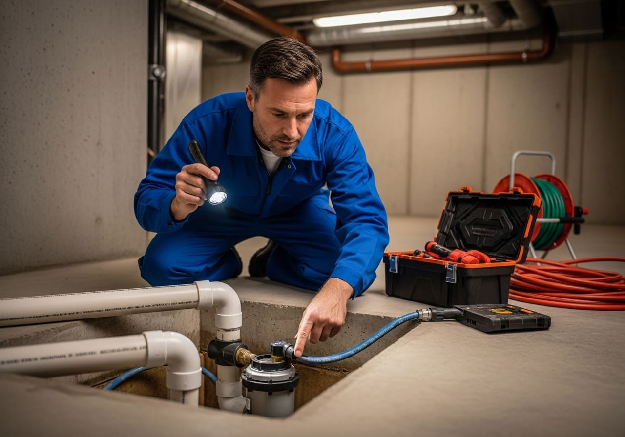 Sump Pump Installation & Repair in Corsicana